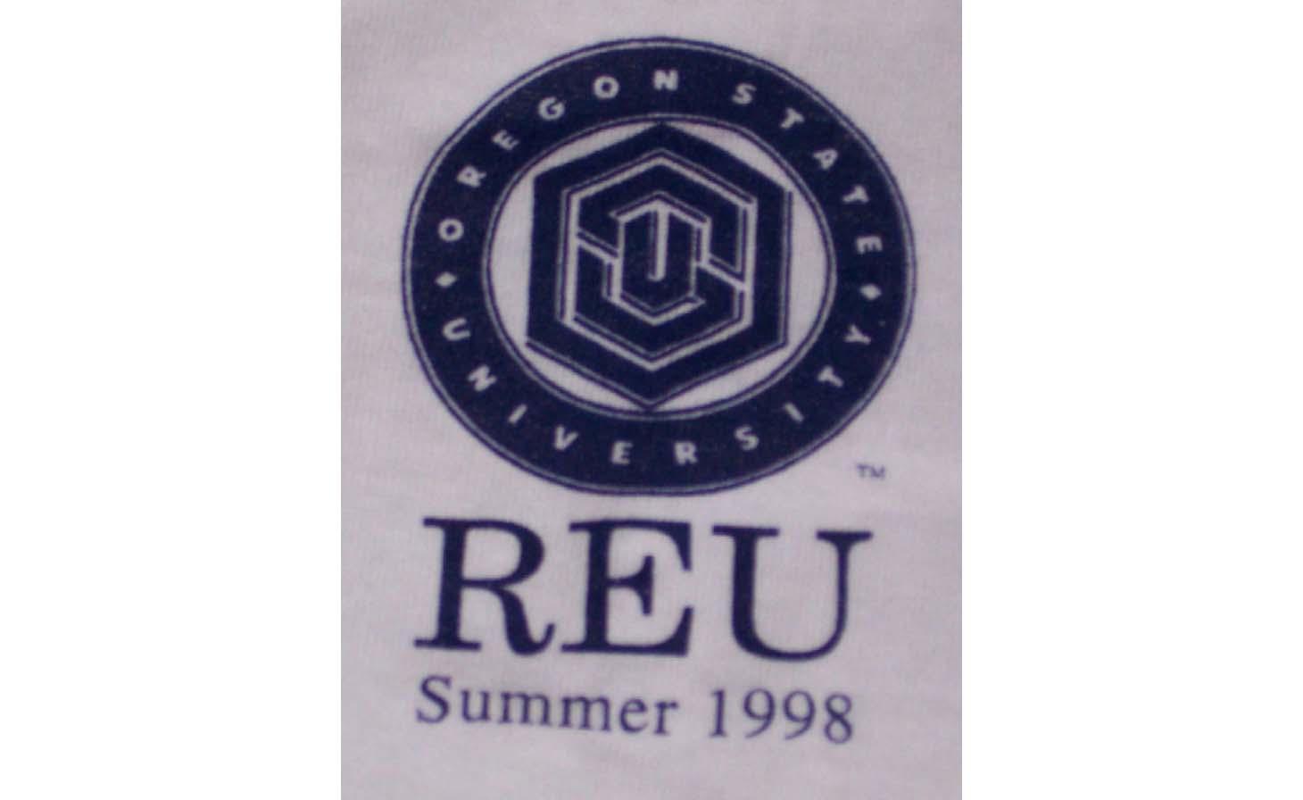 The front image of the OSU REU t shirt in 1998.
