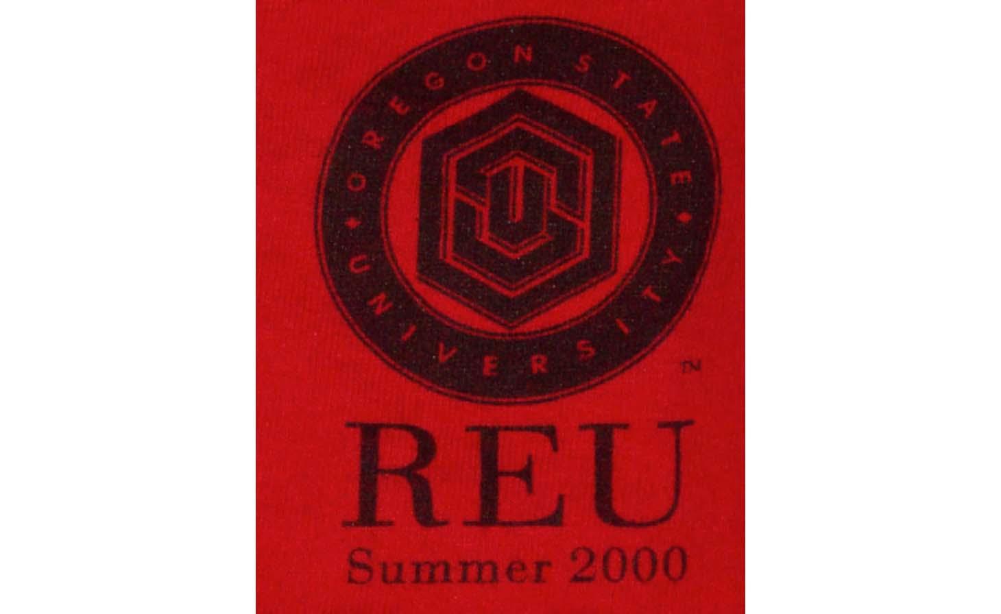 The front image of the OSU REU t shirt in 2000.