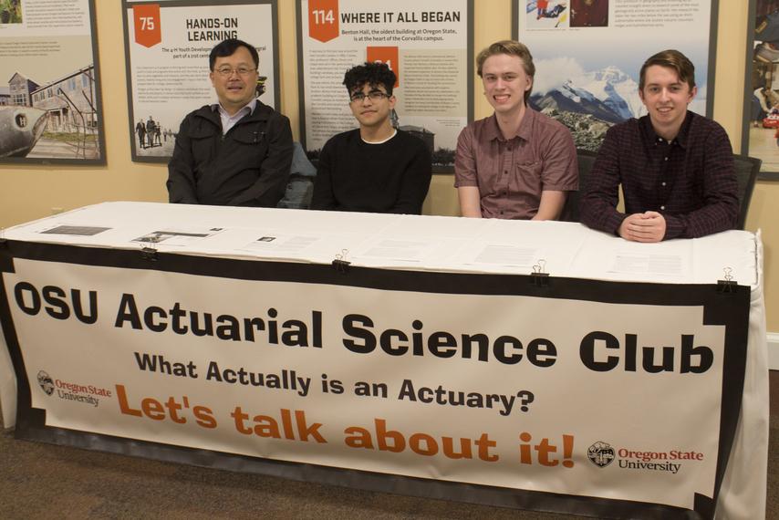 The Actuarial Science Club in 2019.