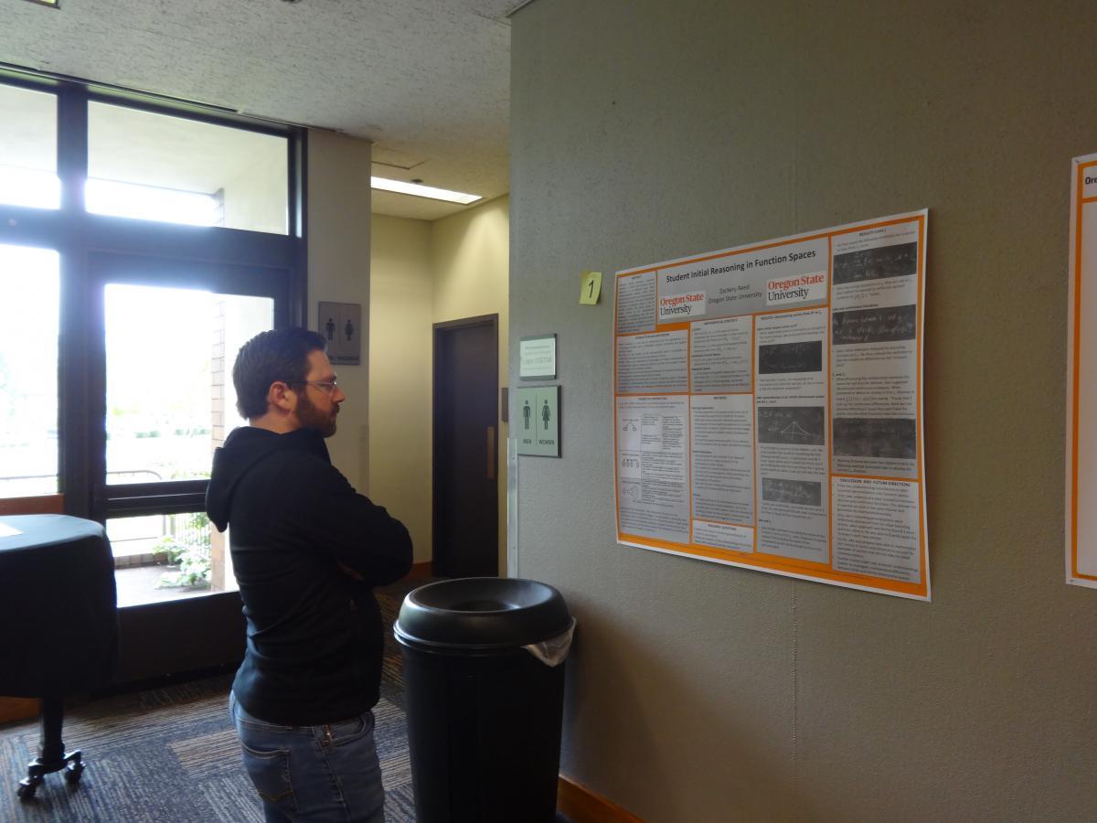 Posters presented at the 2017 Graduate Student Poster Competition.