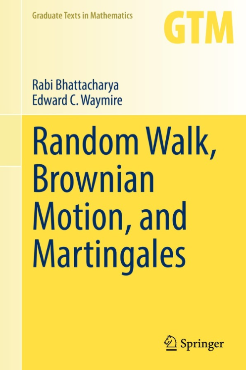 Random Walk, Brownian Motion and Martingales textbook cover