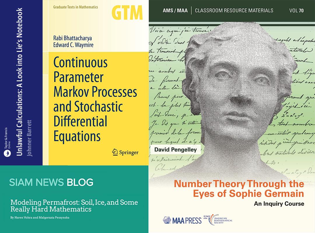 Covers of recent publications by OSU Mathematicians
