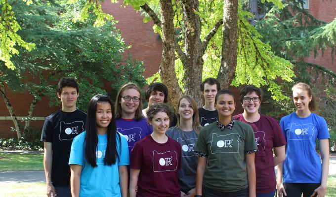 Students that participated in REU 2015.